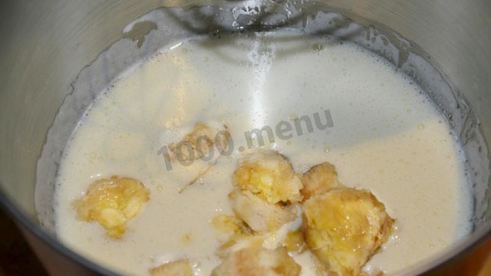 шоколадно-банановые маффины мишка барни