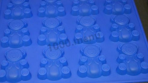 шоколадно-банановые маффины мишка барни