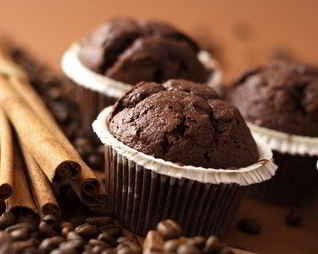 Шоколадно-кофейные маффины