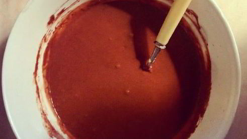 шоколадные маффины с апельсином и грецкими орехами