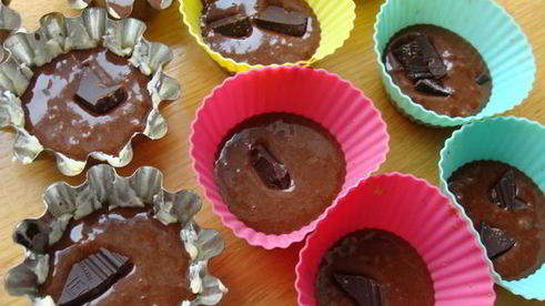 шоколадные маффины