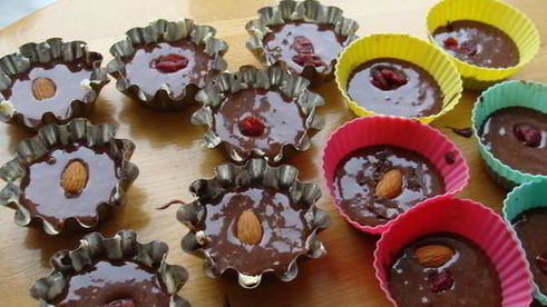 шоколадные маффины