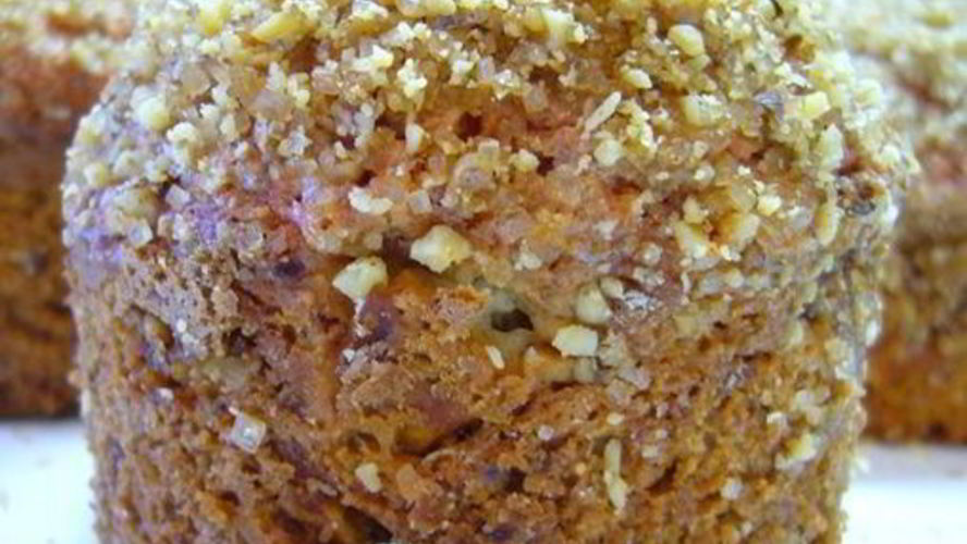 Рецепт свекольно-ореховых маффины