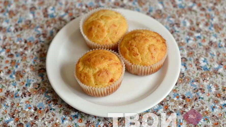 Рецепт сырных маффинов