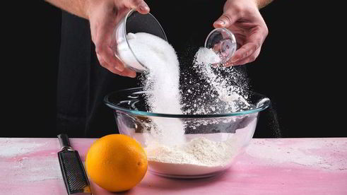 цитрусовые маффины