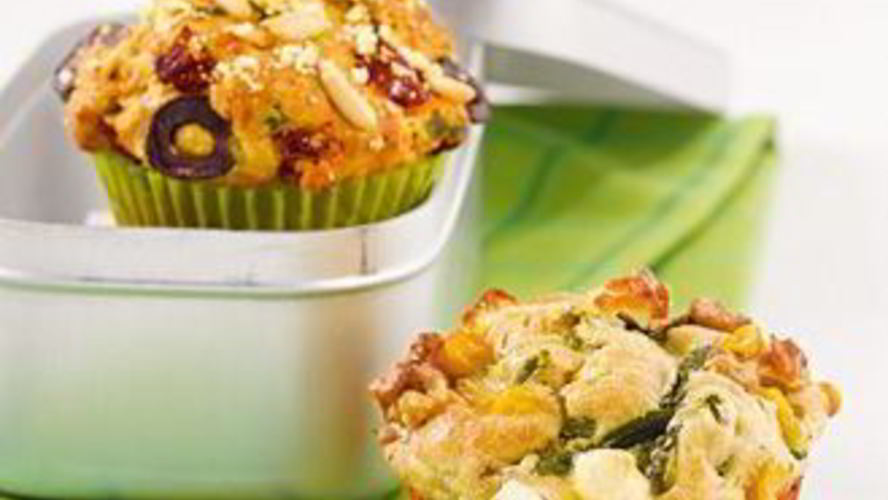 Рецепт цукинни-феты-маффинов