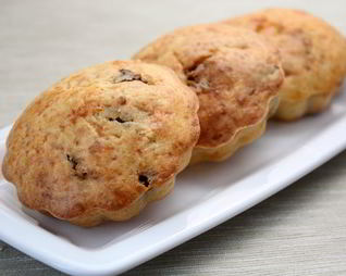 Творожные маффины с вялеными помидорами