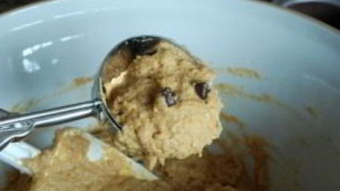 тыквенные маффины с шоколадом