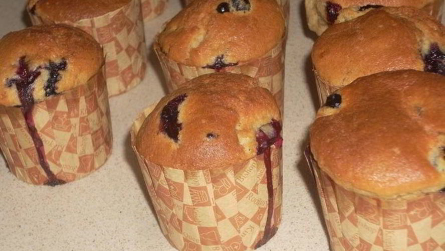 Рецепт ягодных маффинов