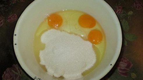 бананово-шоколадный манник