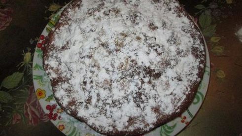 бананово-шоколадный манник