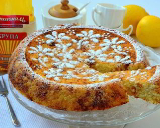 Лимонный манник на кефире