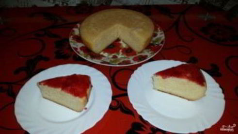 манник на йогурте