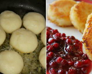 Манники на сковороде