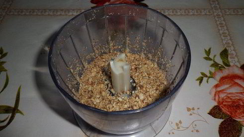 постный шоколадный манник с миндалем