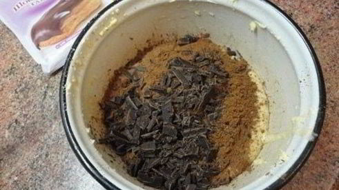 шоколадно-лимонный манник