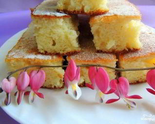 Творожный манник на молоке