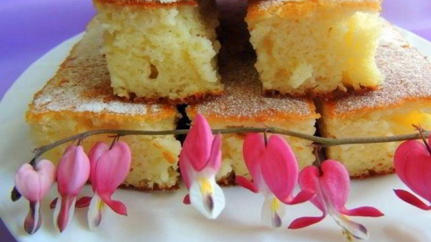 Рецепт творожного манника на молоке