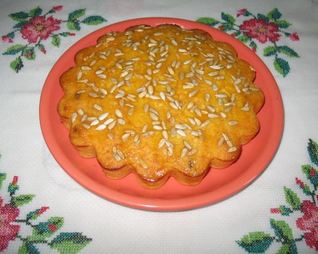 Яблочно-тыквенный манник