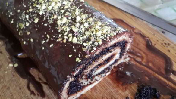 Рецепт Медово-макового рулет