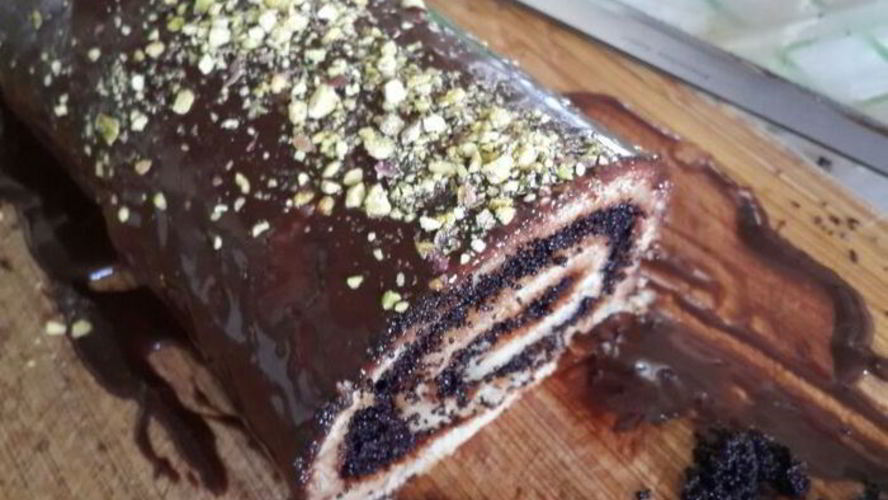 Рецепт медово-макового рулет