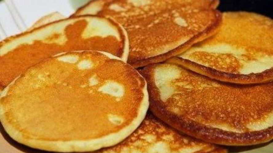 Рецепт банановых оладий без муки