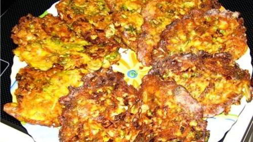 Рецепт капустных оладий из капусты