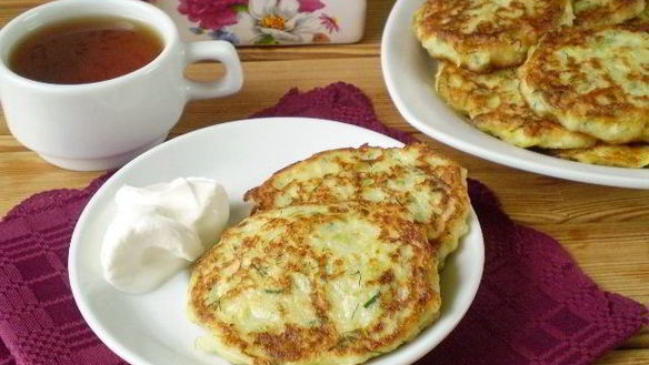 Рецепт Капустных оладий с манкой