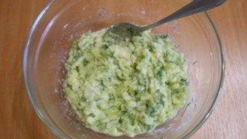 капустные оладьи с манкой