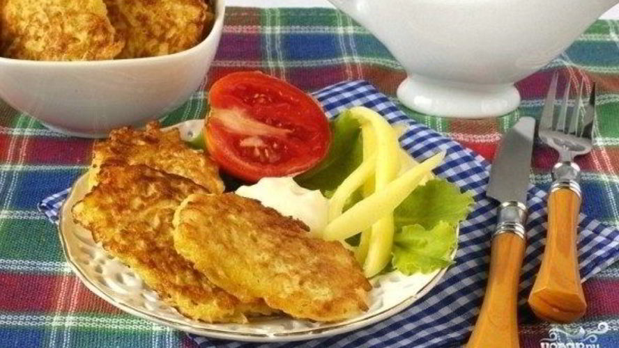 Рецепт капустных оладий