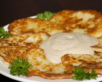 Картофельные оладушки