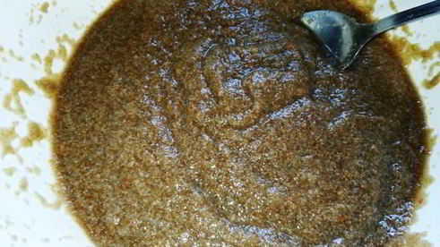 картофельные оладьи с сазаньей икрой