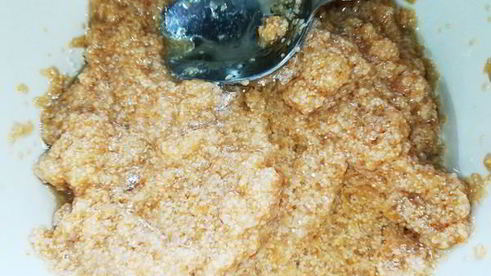 картофельные оладьи с сазаньей икрой