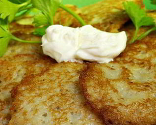 Картофельные оладьи