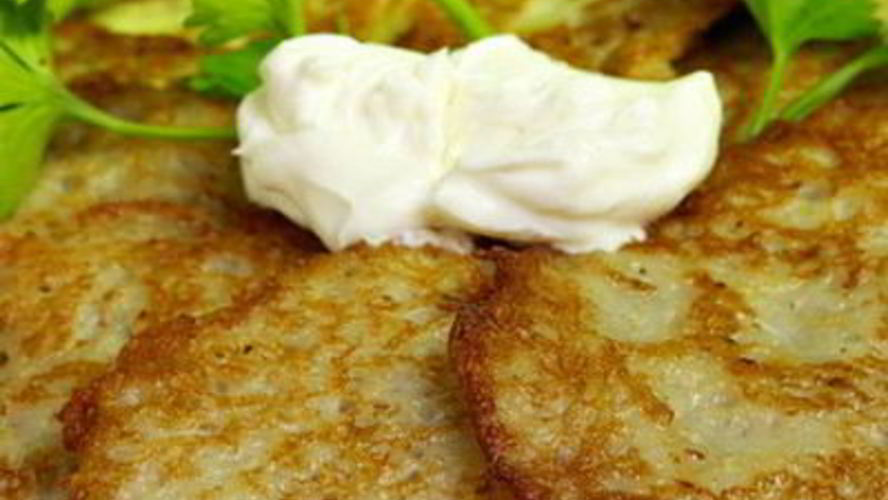 Рецепт картофельных оладий