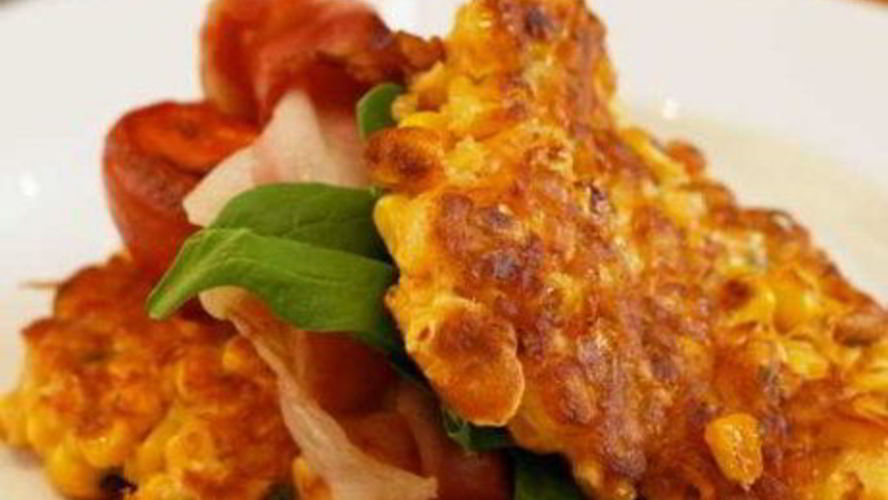 Рецепт кукурузных оладий