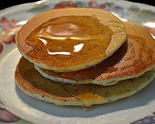 Лимонно-маковые оладьи