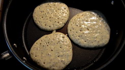 лимонно-маковые оладьи