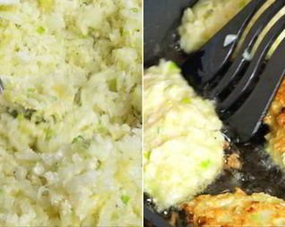 Луковые оладьи