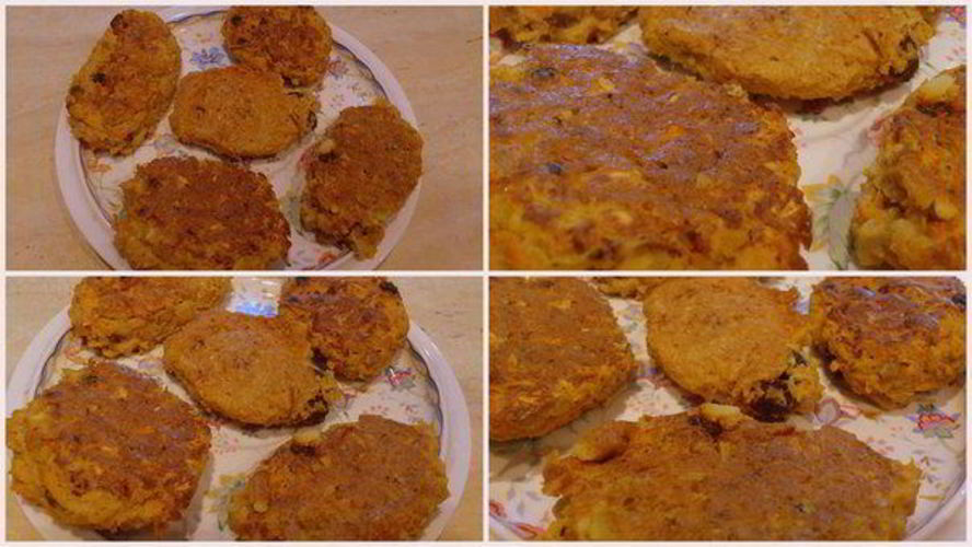 Рецепт морковна-яблочных оладьи