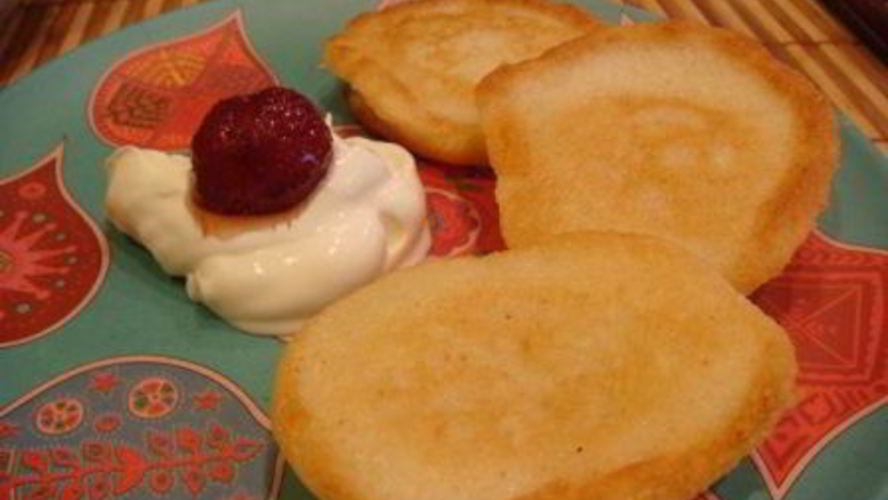 Рецепт оладушек без яиц и муки