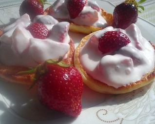 Оладушки из домашнего творога