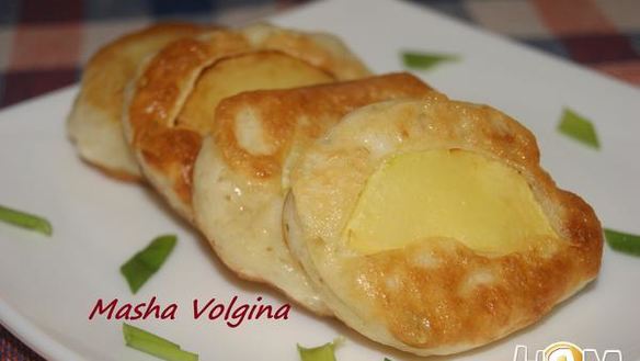 Рецепт Оладушек с припеком