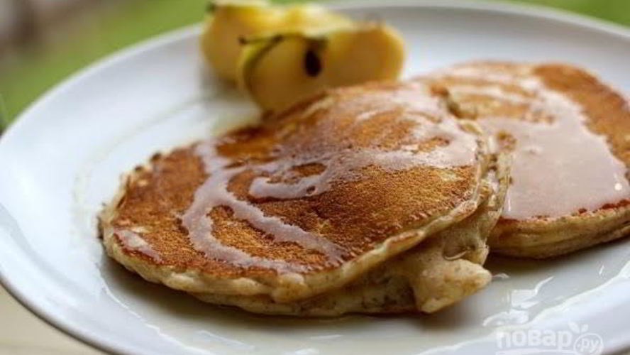 Рецепт оладий без яиц