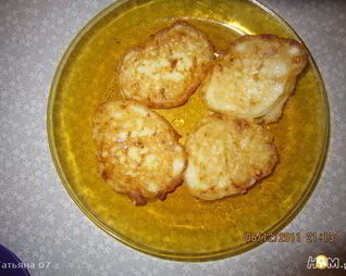 Оладьи из кабачков и сыра