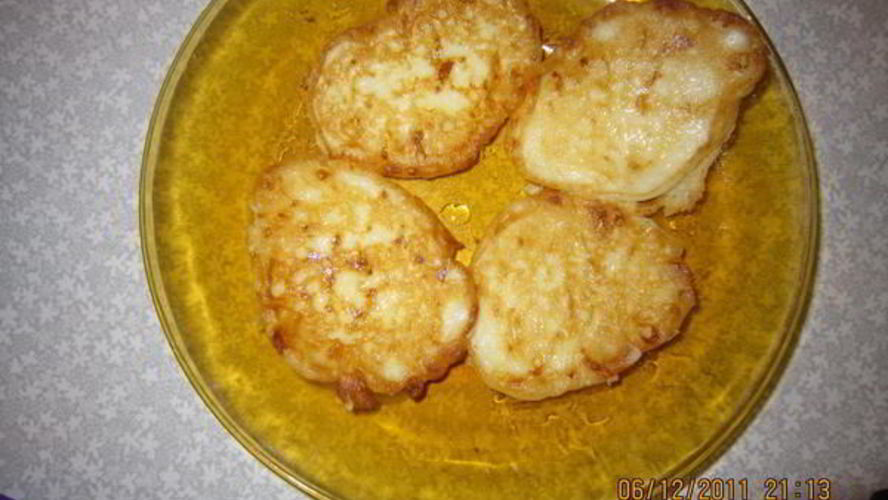 Рецепт оладий из кабачков и сыра