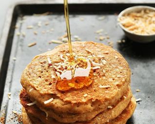 Оладьи из кокосовой муки