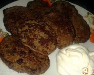 Оладьи из печени