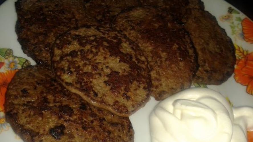 Рецепт оладий из печени