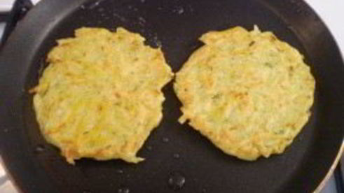 оладьи из тыквы с картофелем